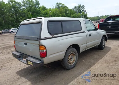 2001 Toyota Tacoma из США, поврежденный, VIN 5TENL42N31Z873658